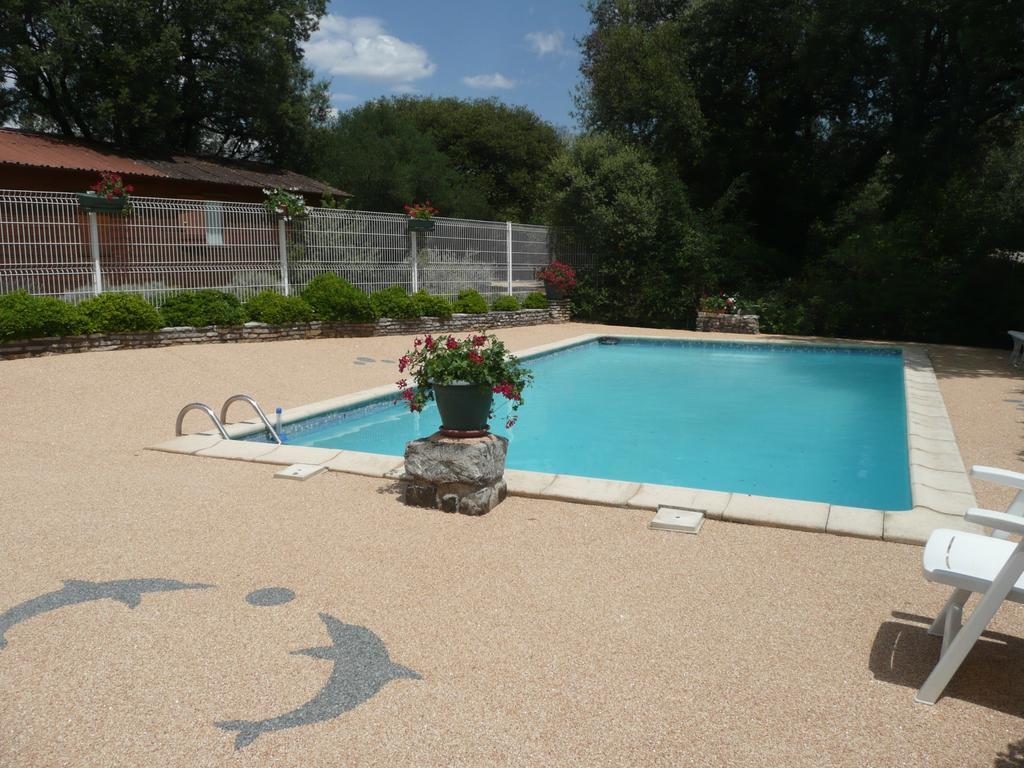 Gites De Plos Appart Chalet Piscine Spa Anduze Szoba fotó