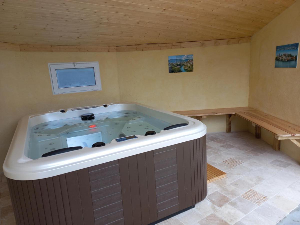 Gites De Plos Appart Chalet Piscine Spa Anduze Kültér fotó