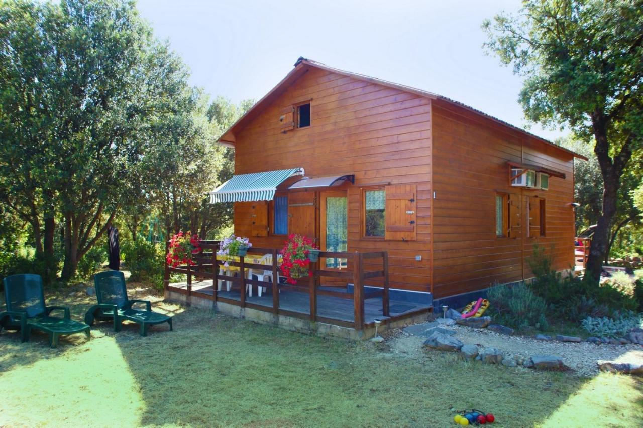 Gites De Plos Appart Chalet Piscine Spa Anduze Kültér fotó