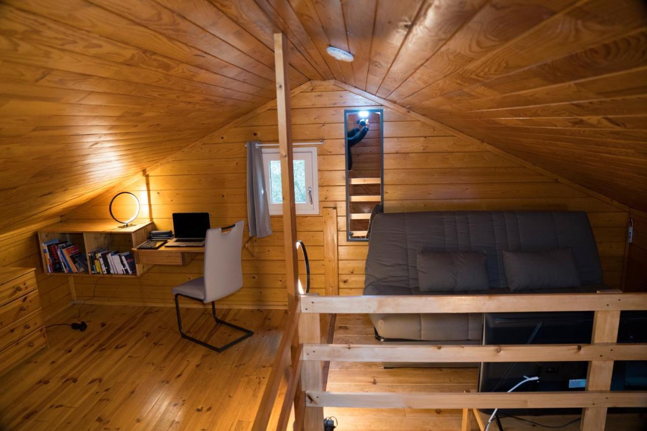 Gites De Plos Appart Chalet Piscine Spa Anduze Kültér fotó