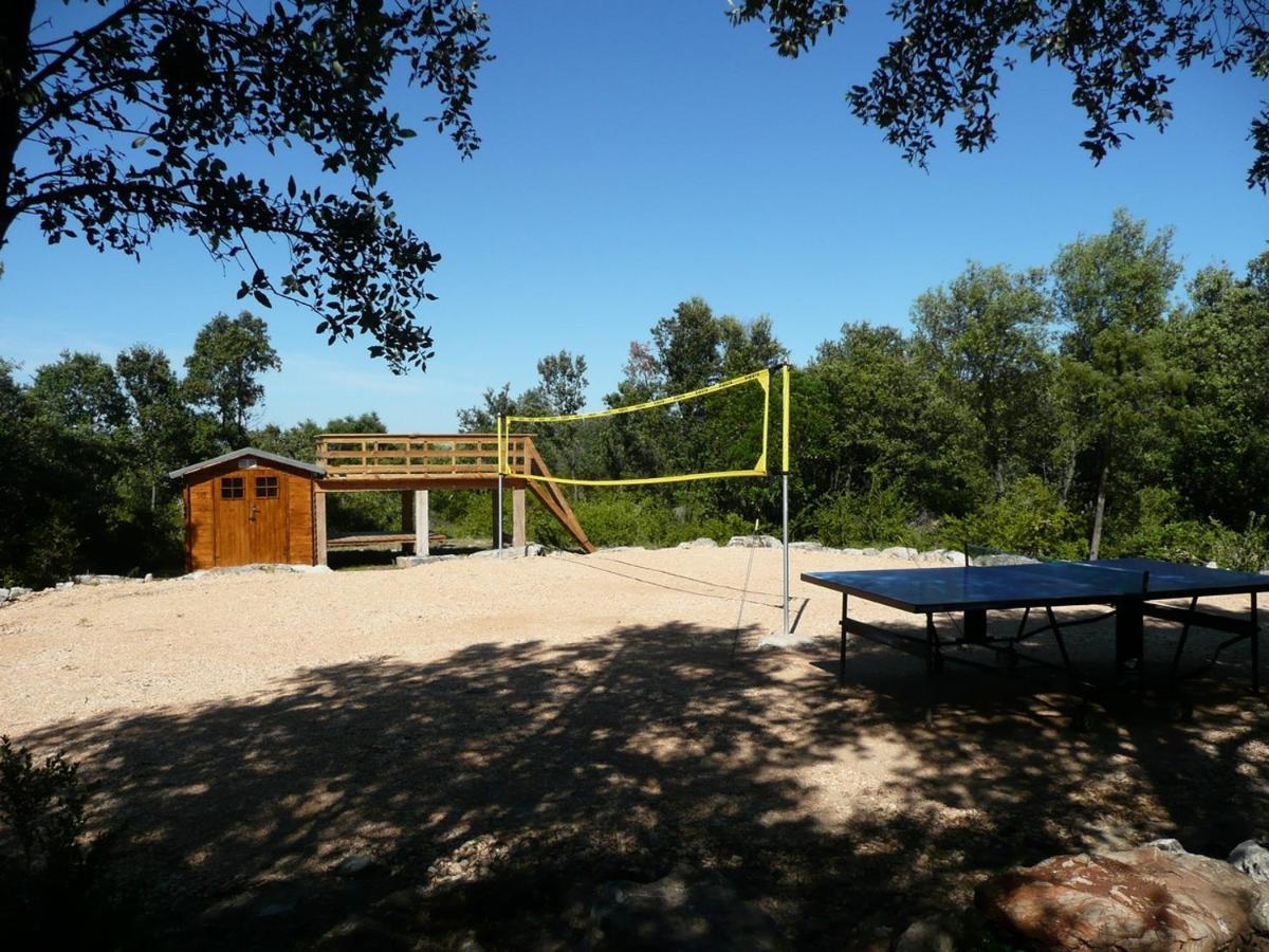 Gites De Plos Appart Chalet Piscine Spa Anduze Kültér fotó