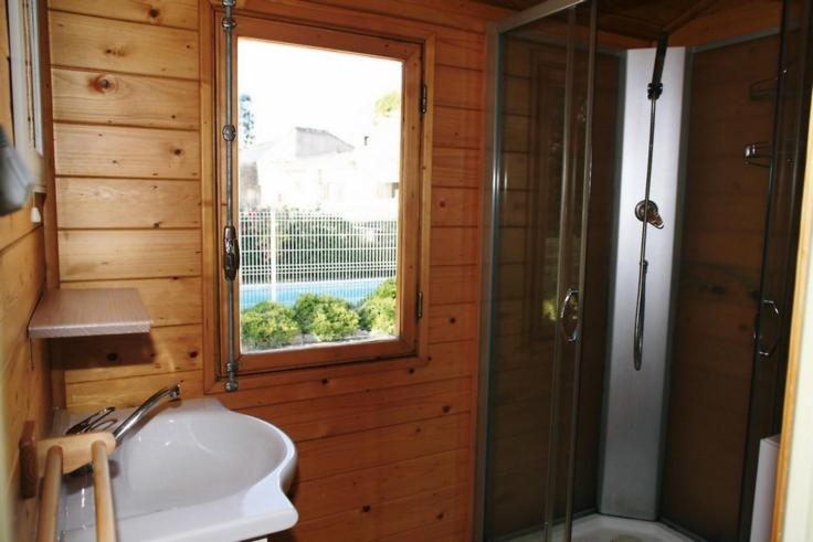 Gites De Plos Appart Chalet Piscine Spa Anduze Szoba fotó